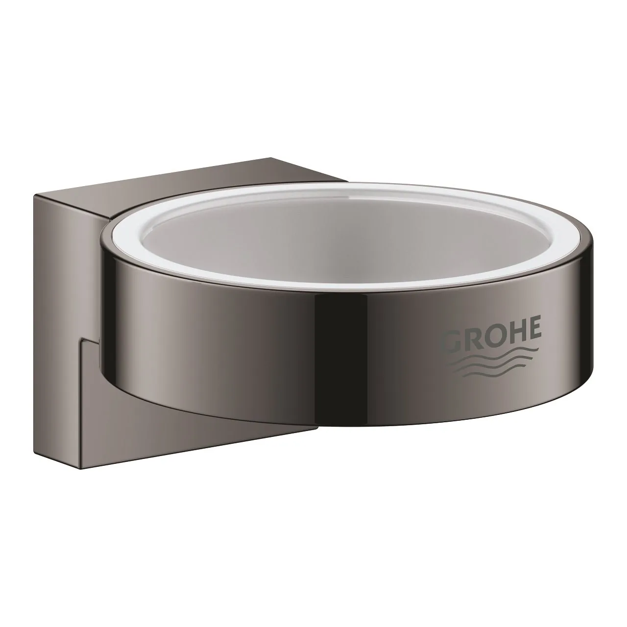 Grohe Selection stakleni držač dispanzera za sapun hard graphite 41027a00