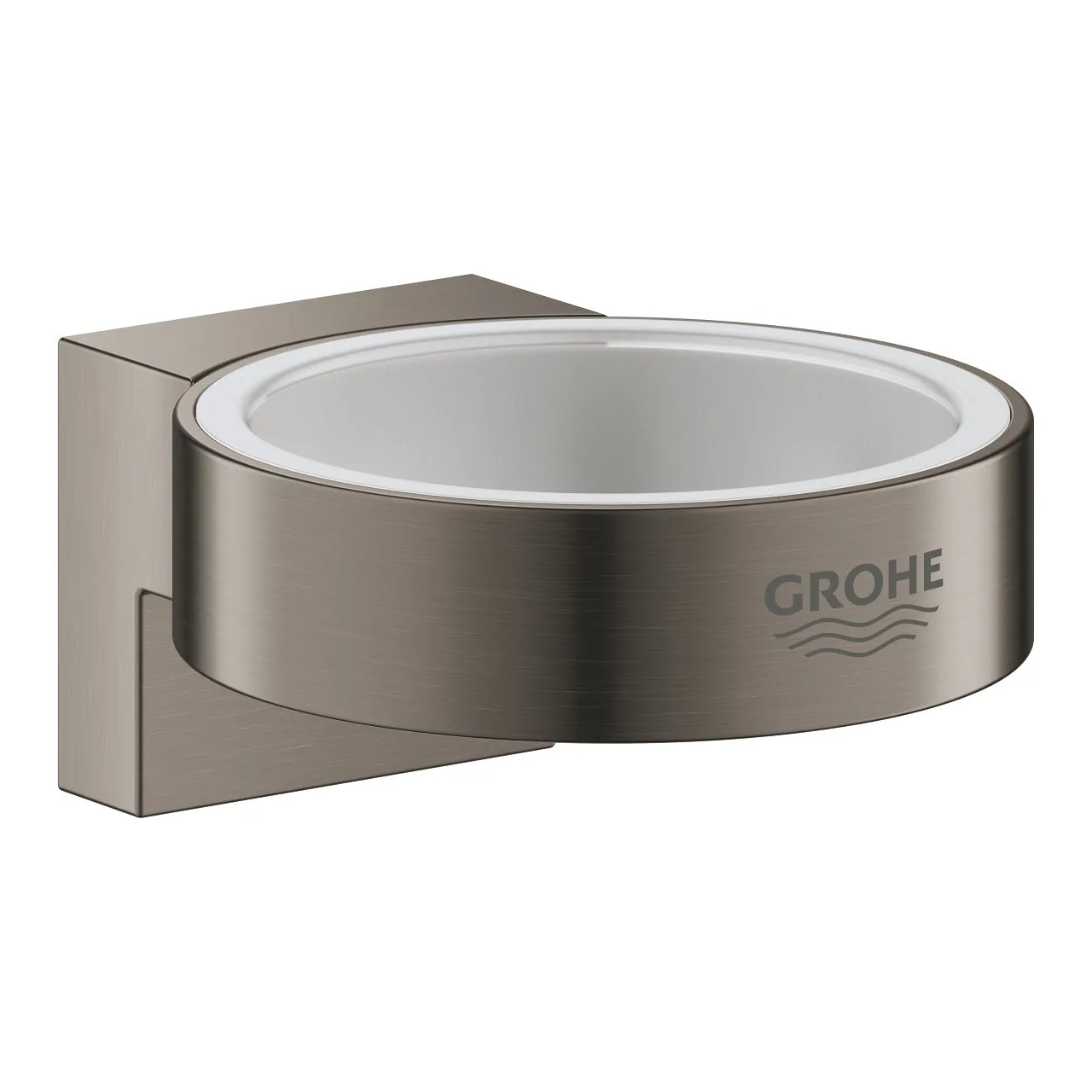 Grohe Selection stakleni držač dispanzera za sapun brushed hard graphite 41027al0