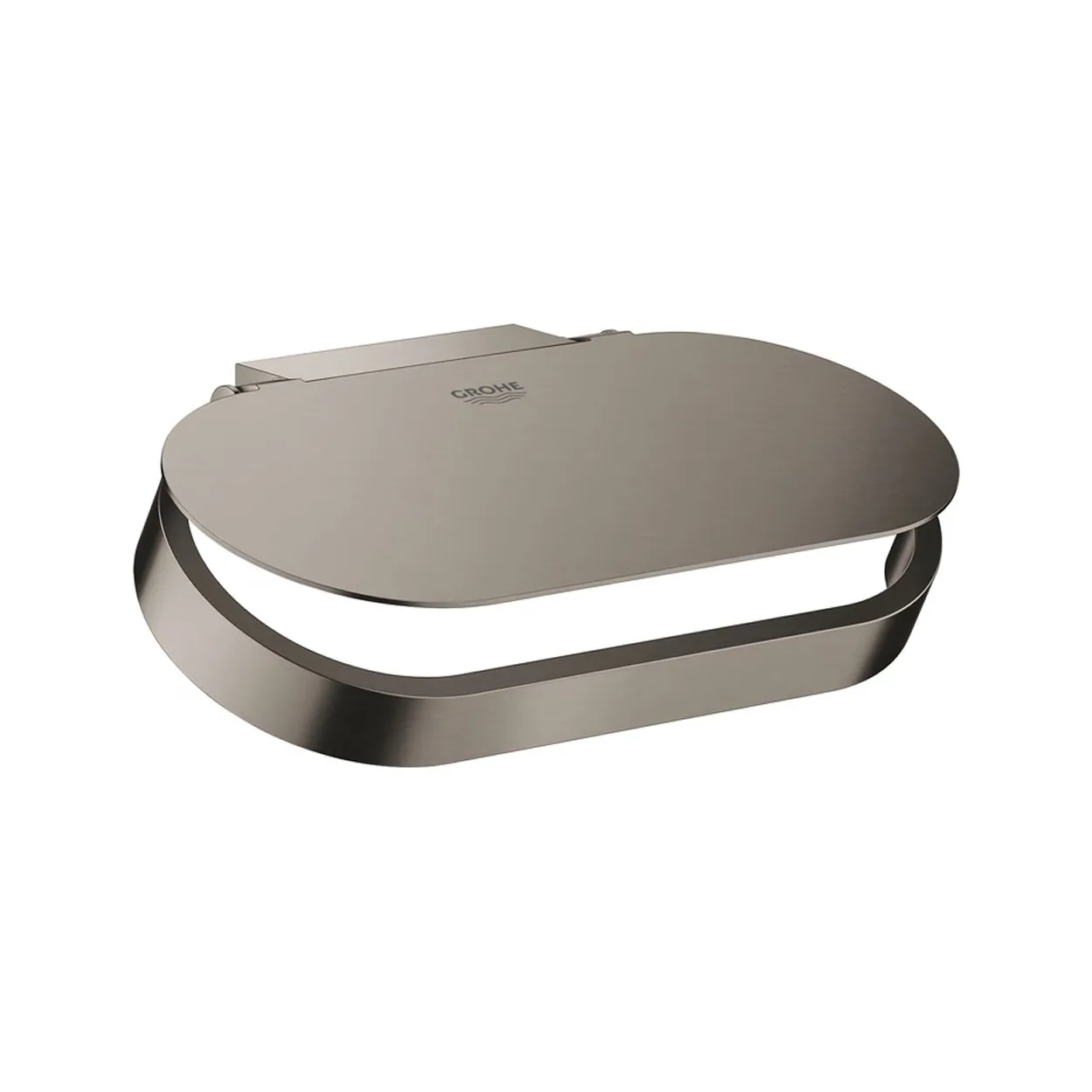 Grohe Selection držač toalet papira sa poklopcem brushed hard graphite 41069al0