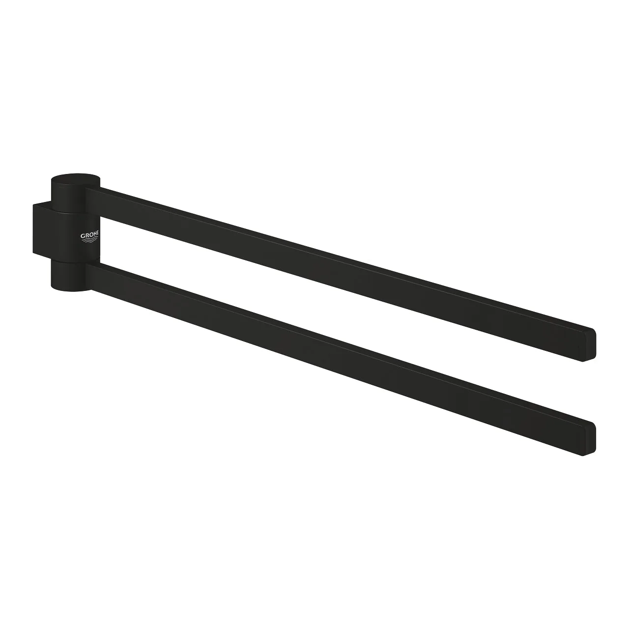 Grohe Selection držač peškira dupli pokretni phantom black 41219kf0