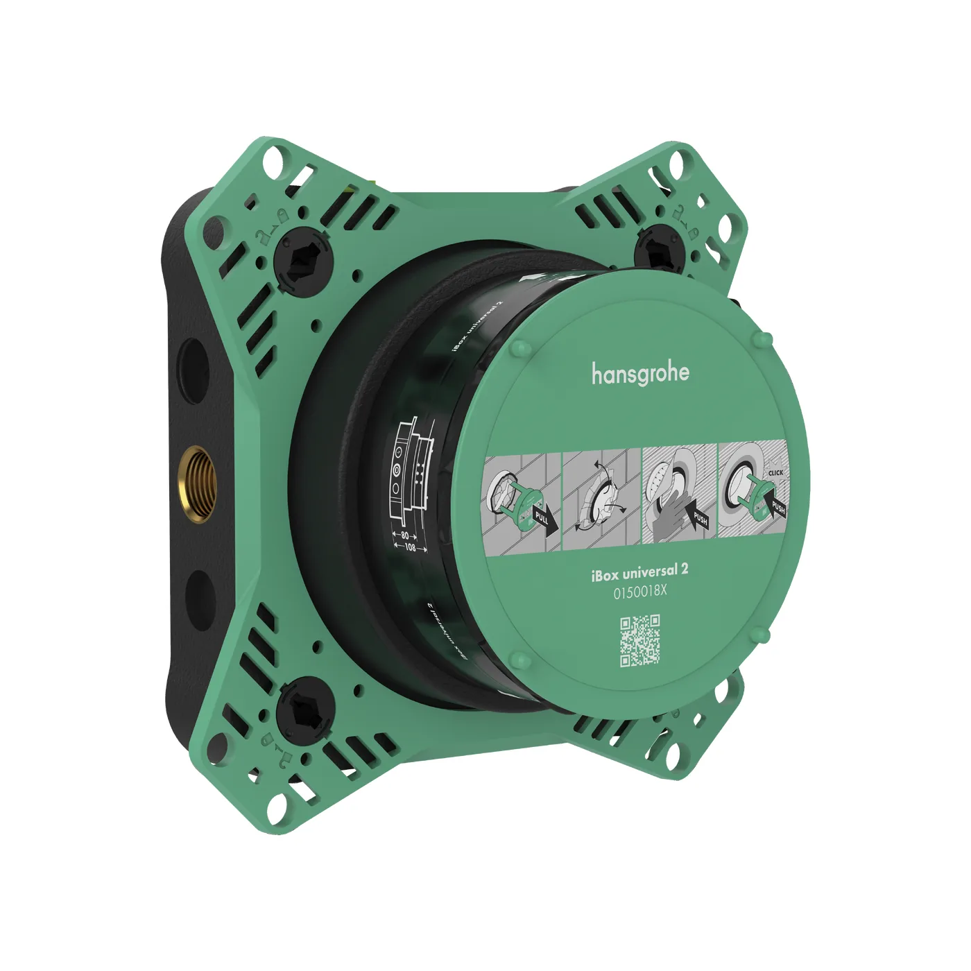Hansgrohe univerzalna ugradna glava mešača ibox 2 01500180