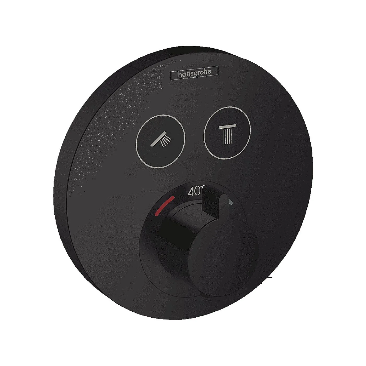 Hansgrohe ShowerSelect S termostatski mešač sa 2 funkcije matt black 15743670