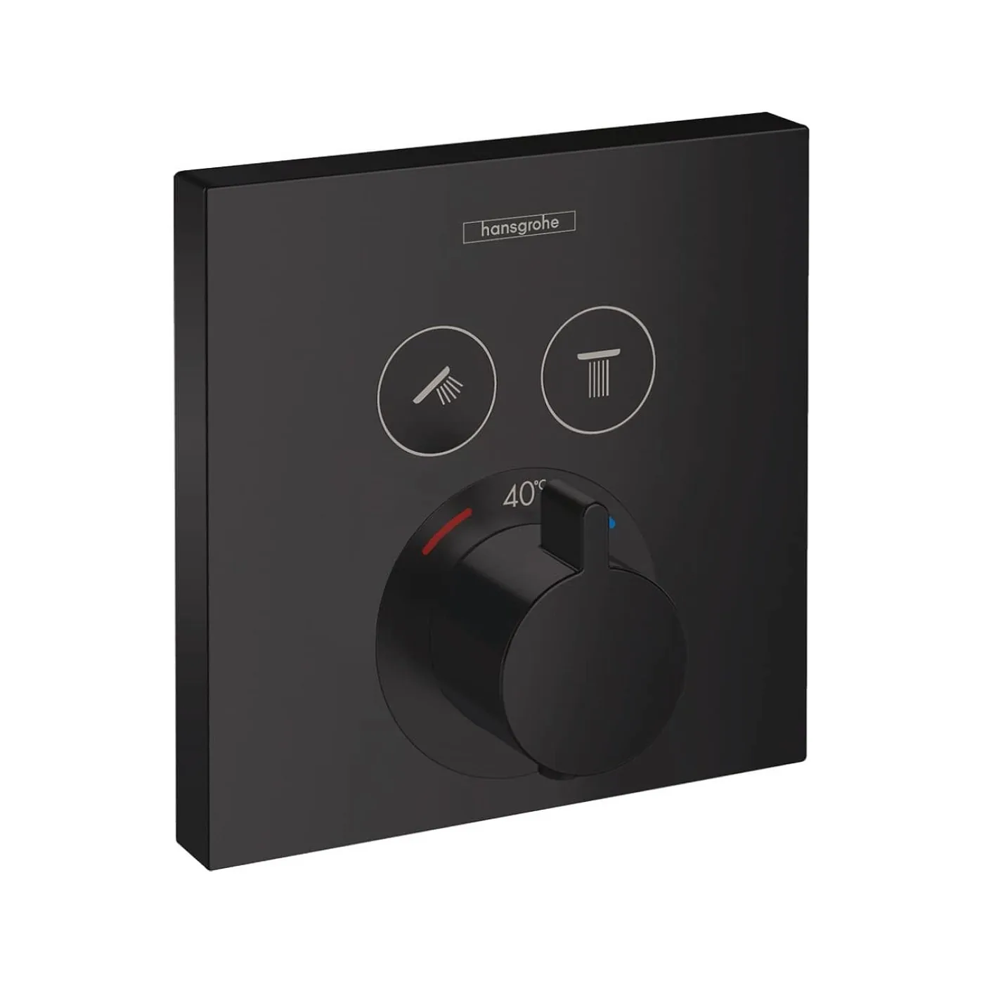 Hansgrohe termostatski mešač za tuš matt black 15763670