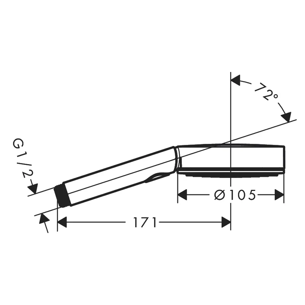 Hansgrohe Pulsify select ručica tuša 24110000