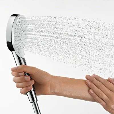 Hansgrohe Crometta Vario tuš ručica bela-hrom 100 mm 2 vrste spreja 26330400