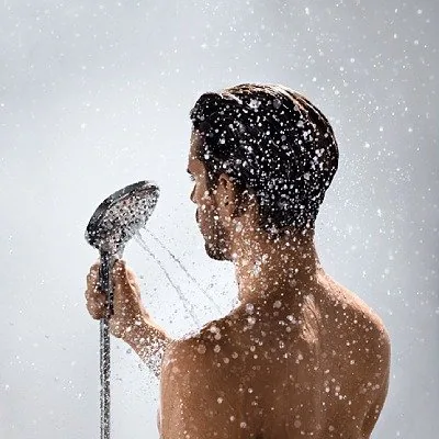 Hansgrohe Raindance Select E 120 3jet tuš ručica bela-hrom 26520400