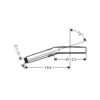 Hansgrohe Rainfinity 130 3jet tuš ručica 26864000