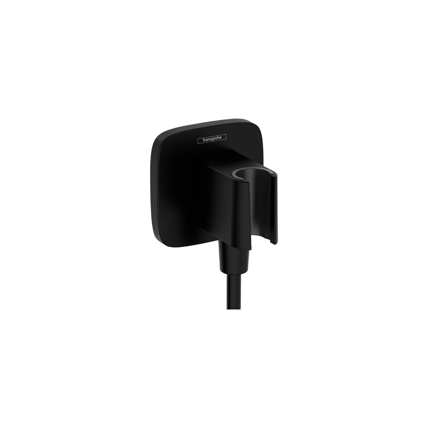 Hansgrohe priključak q za tuš crevo sa držačem ručice matt black 26887670