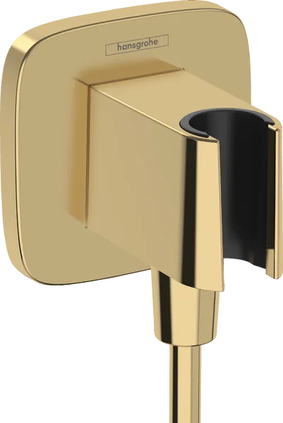 Hansgrohe polished gold priključak za tuš crevo sa držačem ručice 26887990