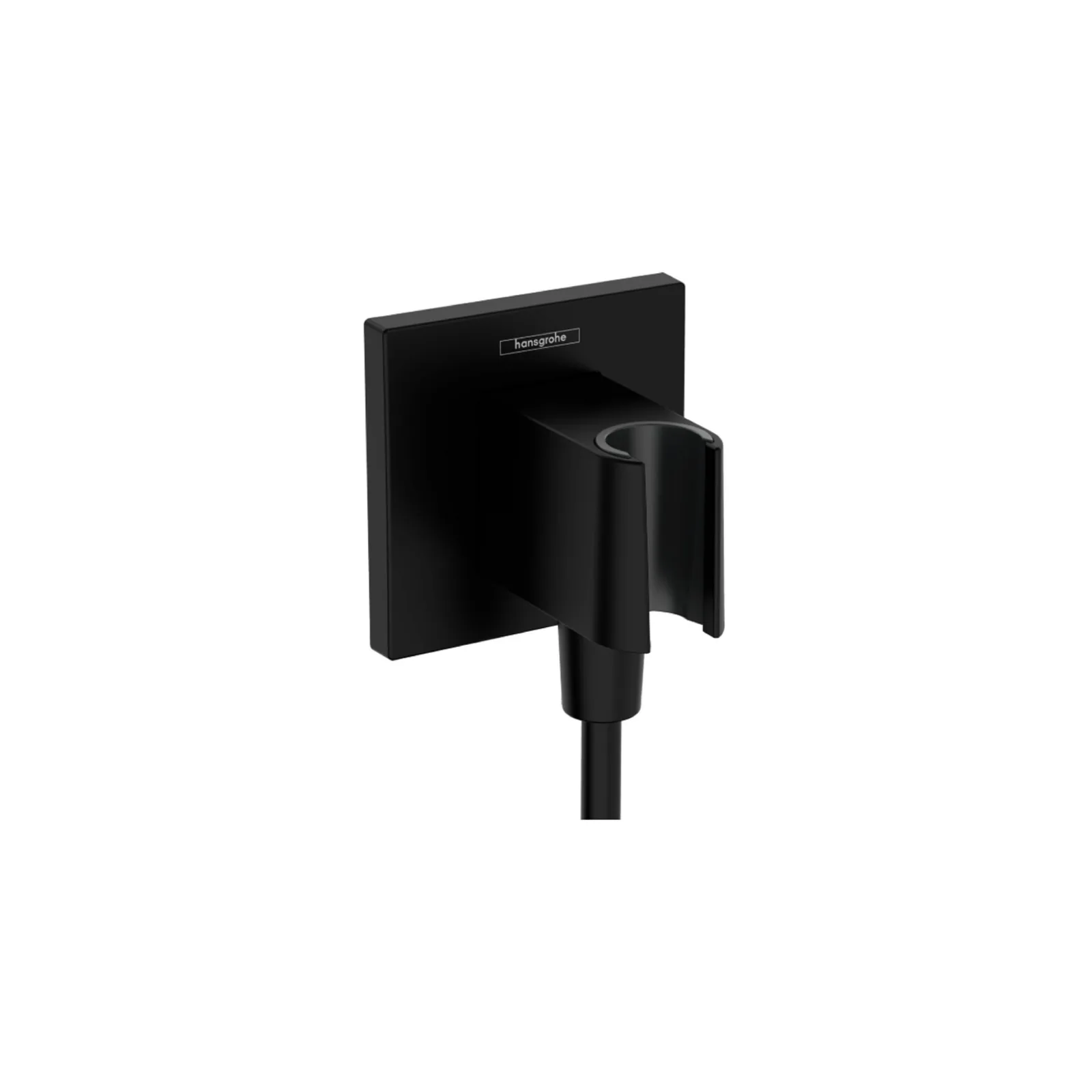 Hansgrohe priključak e za tuš crevo sa držačem ručice matt black 26889670