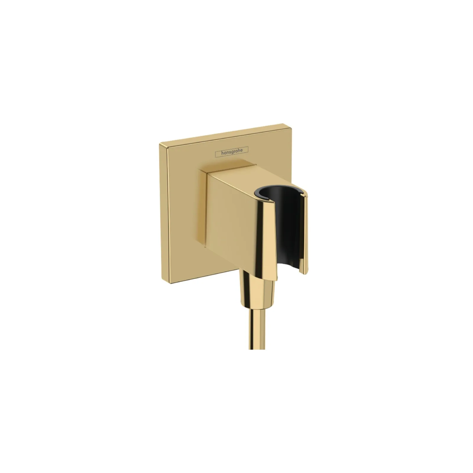 Hansgrohe priključak e za tuš crevo sa držačem ručice polished gold optic 26889990