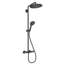 Hansgrohe croma select s showepipe 280 1 jet matt black 26890670