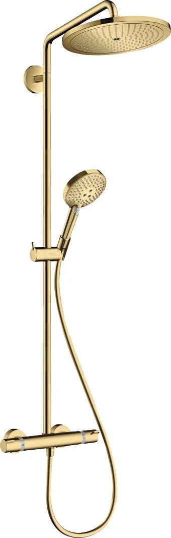 Hansgrohe Croma Select s showerpipe 280 1 jet polished gold optic 26890990