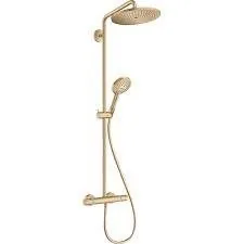 Hansgrohe croma select s 280 termostatski usponski tuš ecosmart brushed bronze 26891140