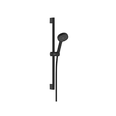 Hansgrohe Activera Select S 95 klizna šipka set matt black (L=65cm) EcoSmart 28044670