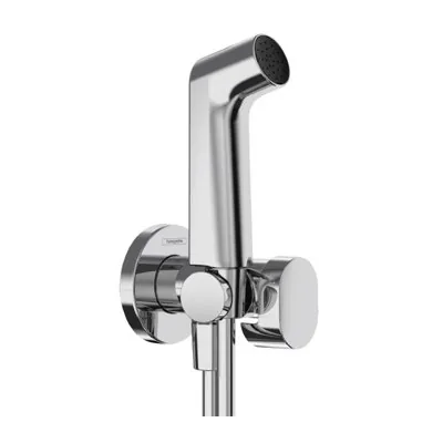 Hansgrohe bideta s higijenski tuš za hladnu vodu ecosmart+ set sa priključkom, držačem ručice i crevom 125cm 29230000