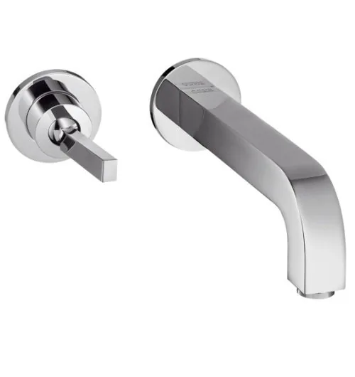 Hansgrohe Axor Citterio zidna slavina za umivaonik tanka ručica izliv 220mm 39116000