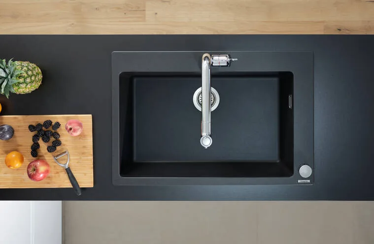 Hansgrohe S510 Granitna Sudopera Crna 43313170