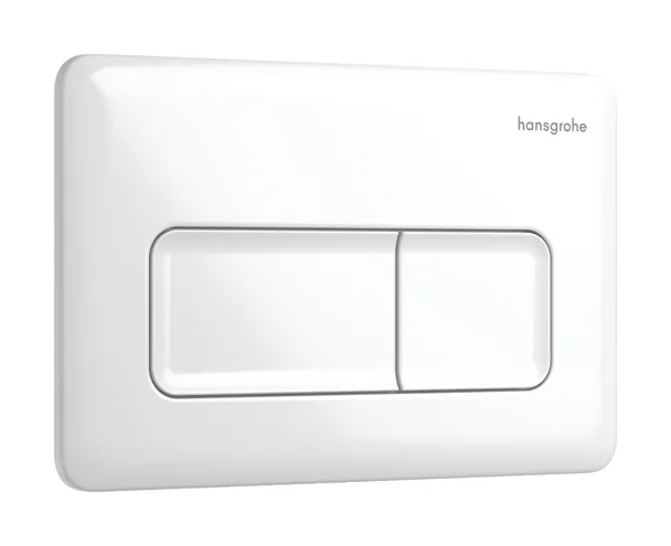 Hansgrohe iFrame tipka za aktiviranje Original Q dvokoličinsko ispiranje Bela 66001450