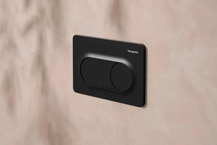 Hansgrohe iFrame tipka za aktiviranje Original S dvokoličinsko ispiranje Crna 66002670