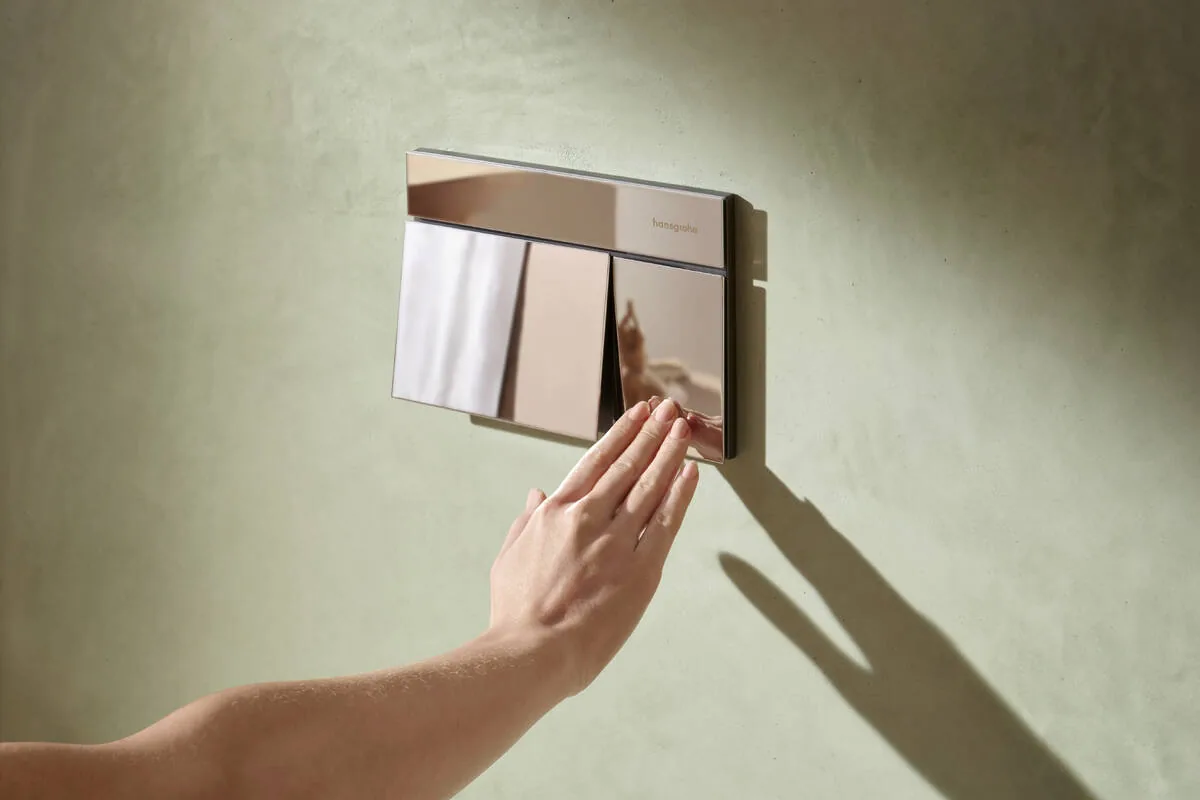 Hansgrohe iFrame tipka za aktiviranje Element E dvokoličinsko ispiranje Hrom 66003000