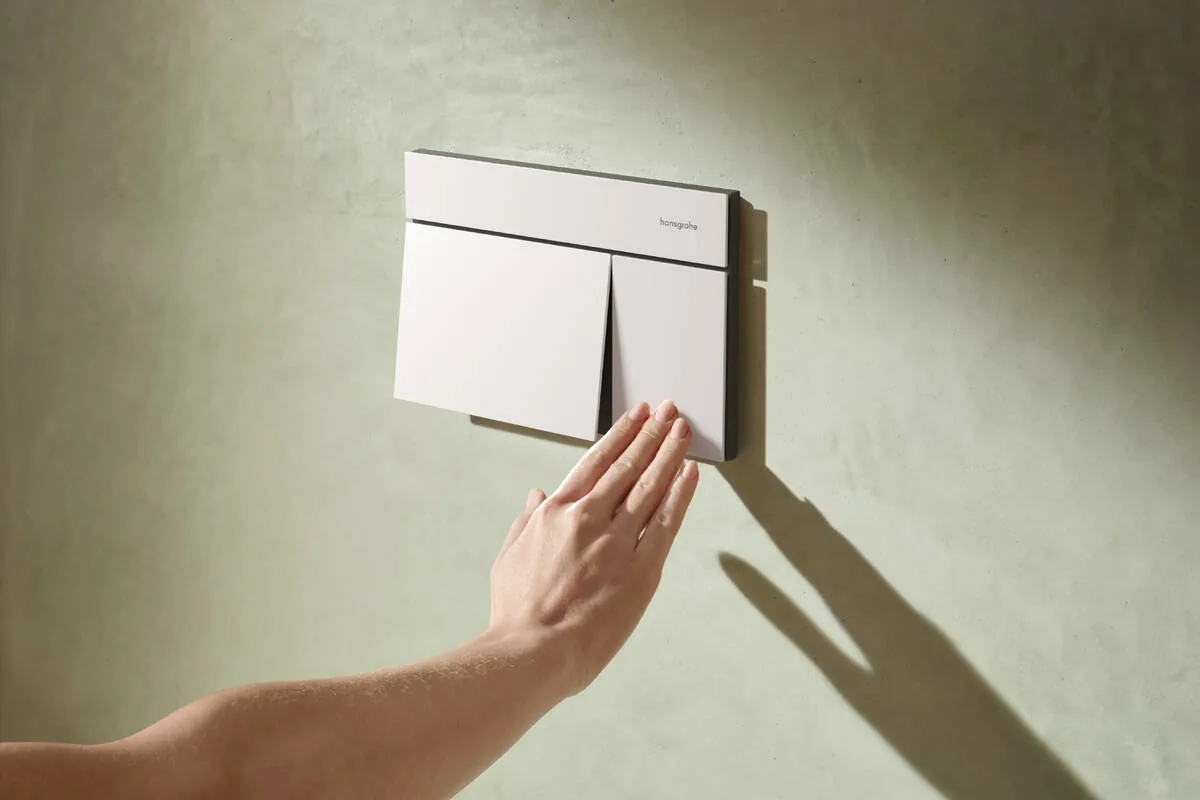 Hansgrohe iFrame tipka za aktiviranje Element E dvokoličinsko ispiranje Bela Mat 66003700