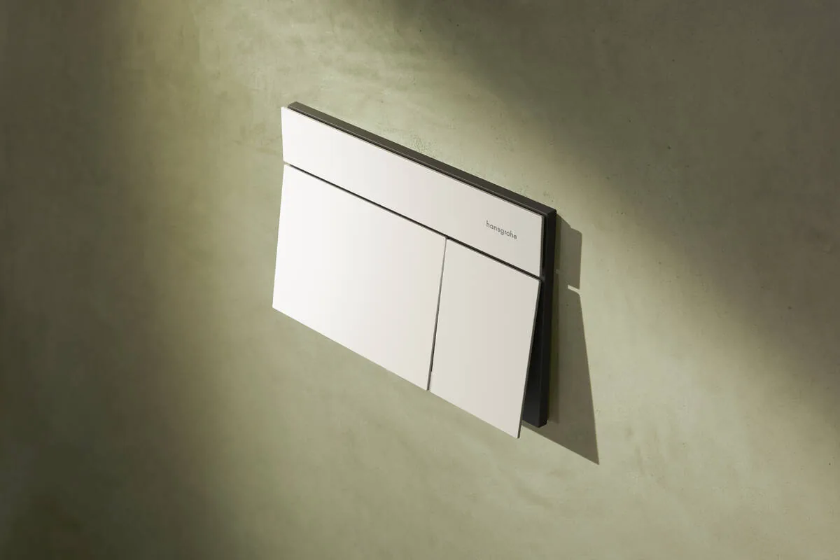 Hansgrohe iFrame tipka za aktiviranje Element E dvokoličinsko ispiranje Bela Mat 66003700