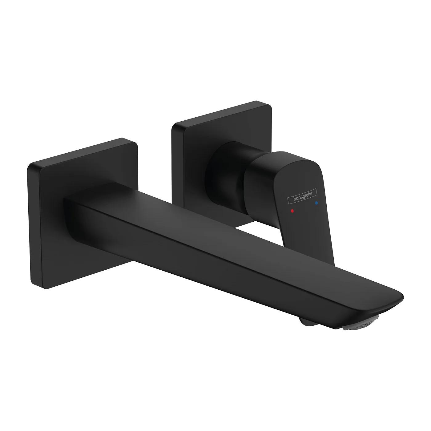Hansgrohe Logis fine zidna slavina za umivaonik 20.6cm matt black 71256670