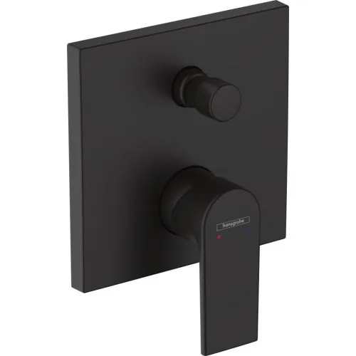 Hansgrohe Vernis Shape mešač sa prebacivačem  matt black 71468670