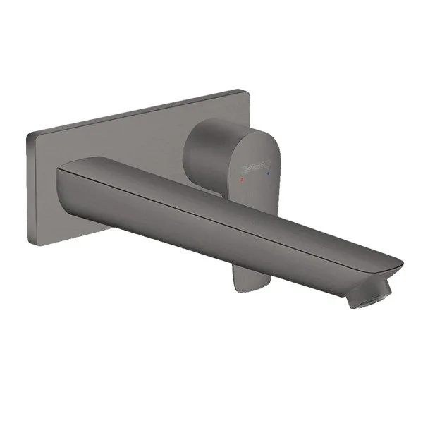Hansgrohe Talis E zidna za umivaonik boja brusena crna 71734340