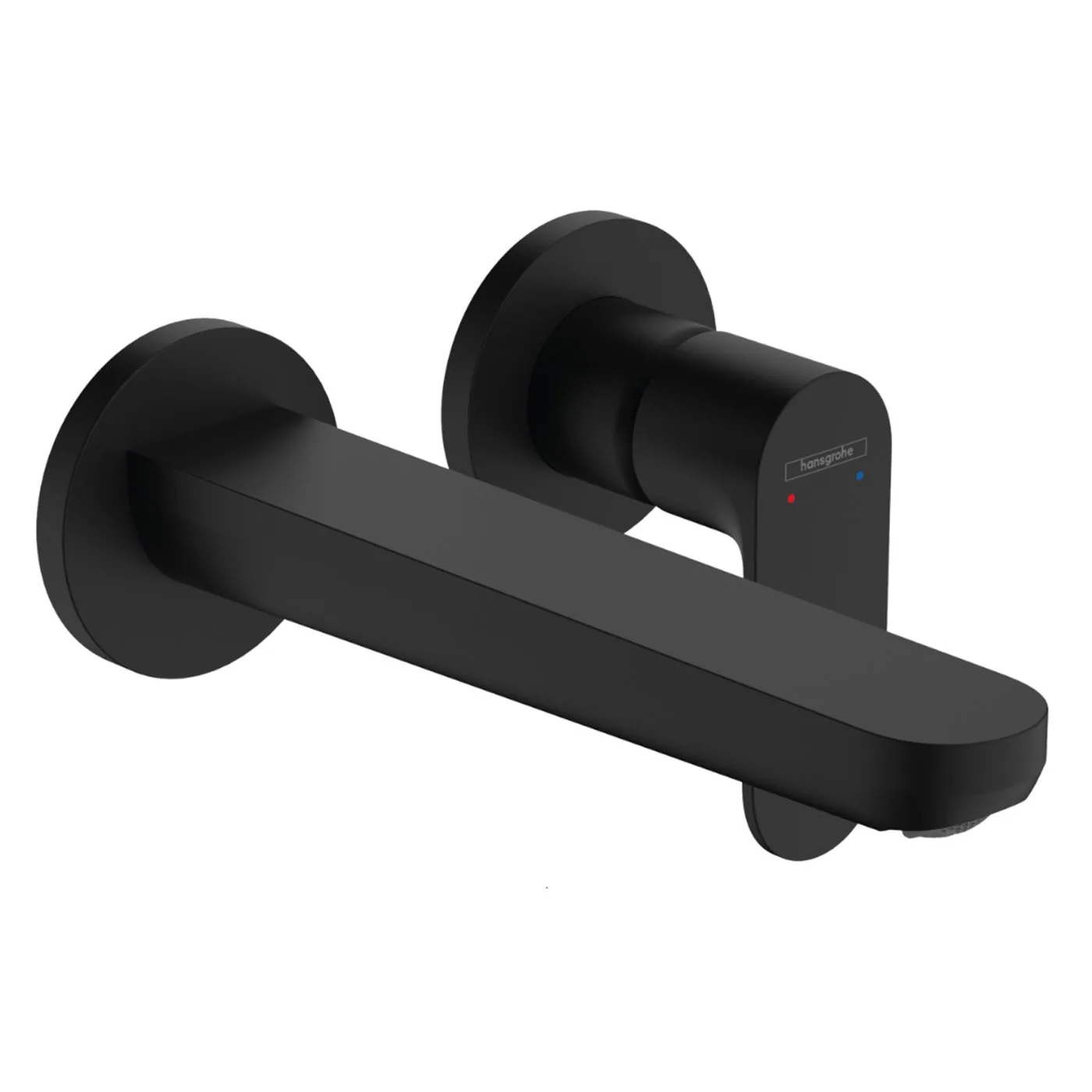 Hansgrohe Rebris S zidna slavina za umivaonik izliv 20cm matt black 72528670