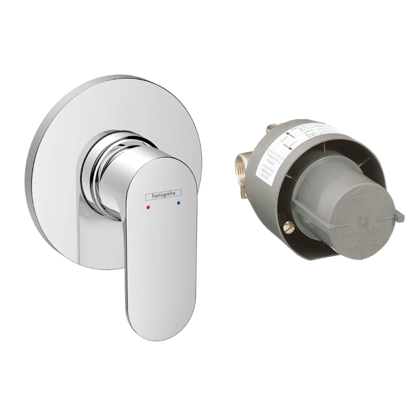 Hansgrohe Rebris S mešač bez prebacivača set sa ugradnim telom mala maska 72648000