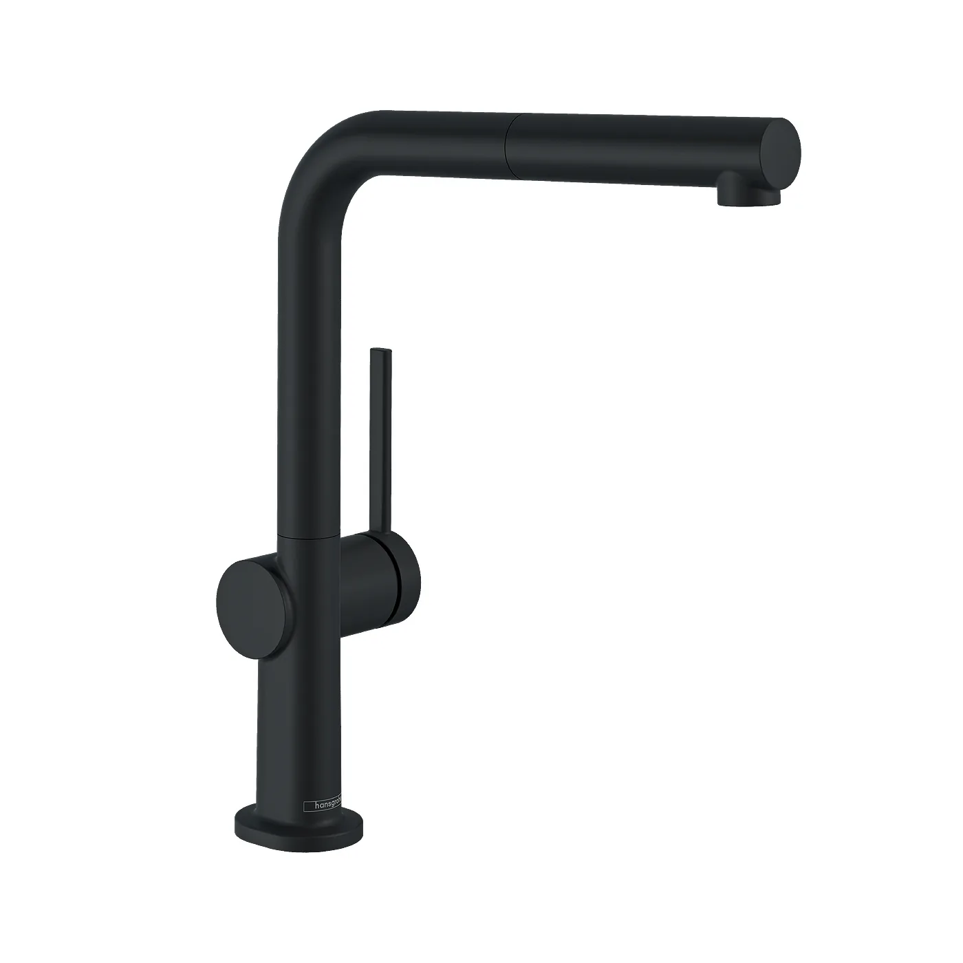 Hansgrohe Talis M54 slavina za sudoperu 270 sa izvlačnim tušem matt black 72808670