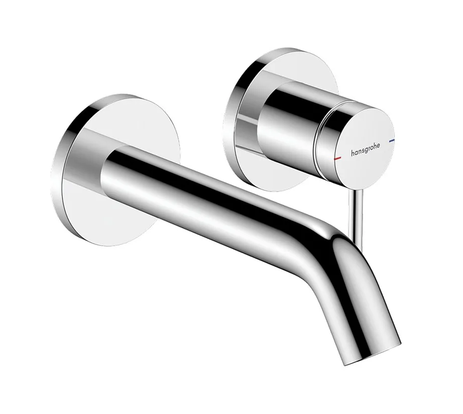Hansgrohe Tecturis S zidna slavina za umivaonik ecosmart+ izliv 16.5cm 73350000