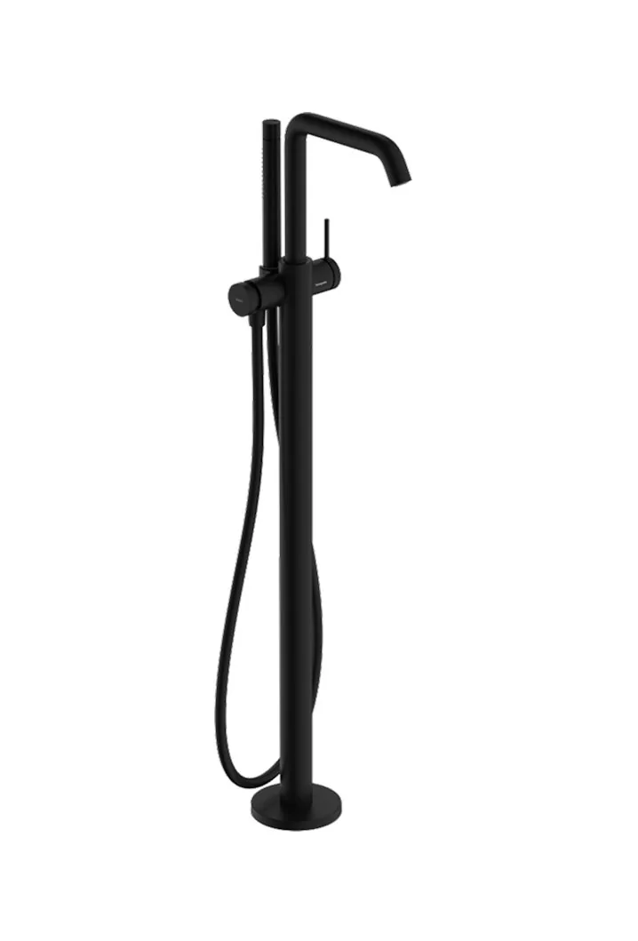 Hansgrohe Tecturis S podna slavina za kadu matt black 73440670