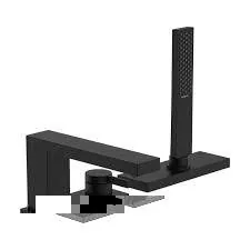 Hansgrohe Tecturis E ugradna slavina za kadu na 3 rupe matt black 73443670