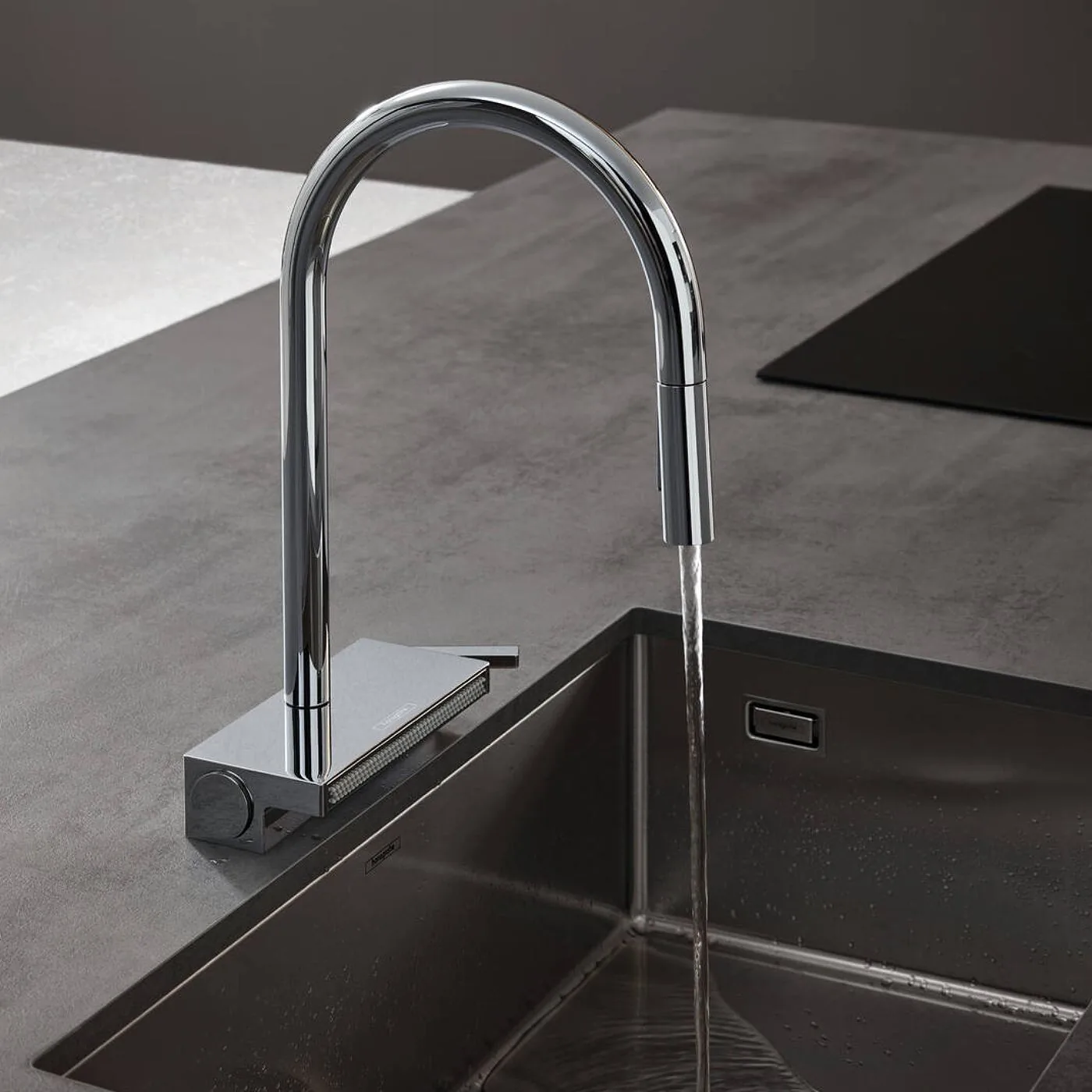 Hansgrohe Aquno Select M81 za sudoperu 170 sa izvlačnim tušem 3 mlaza, sBox 73831000