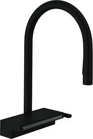 Hansgrohe Aquno Select M81 za sudoperu 170 sa izvlačnim tušem 3 mlaza sBox matt black 73831670