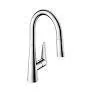 Hansgrohe Talis M51 slavina za sudoperu 200 sa izvlačnim tušem 2 mlaza, sBox 73851000