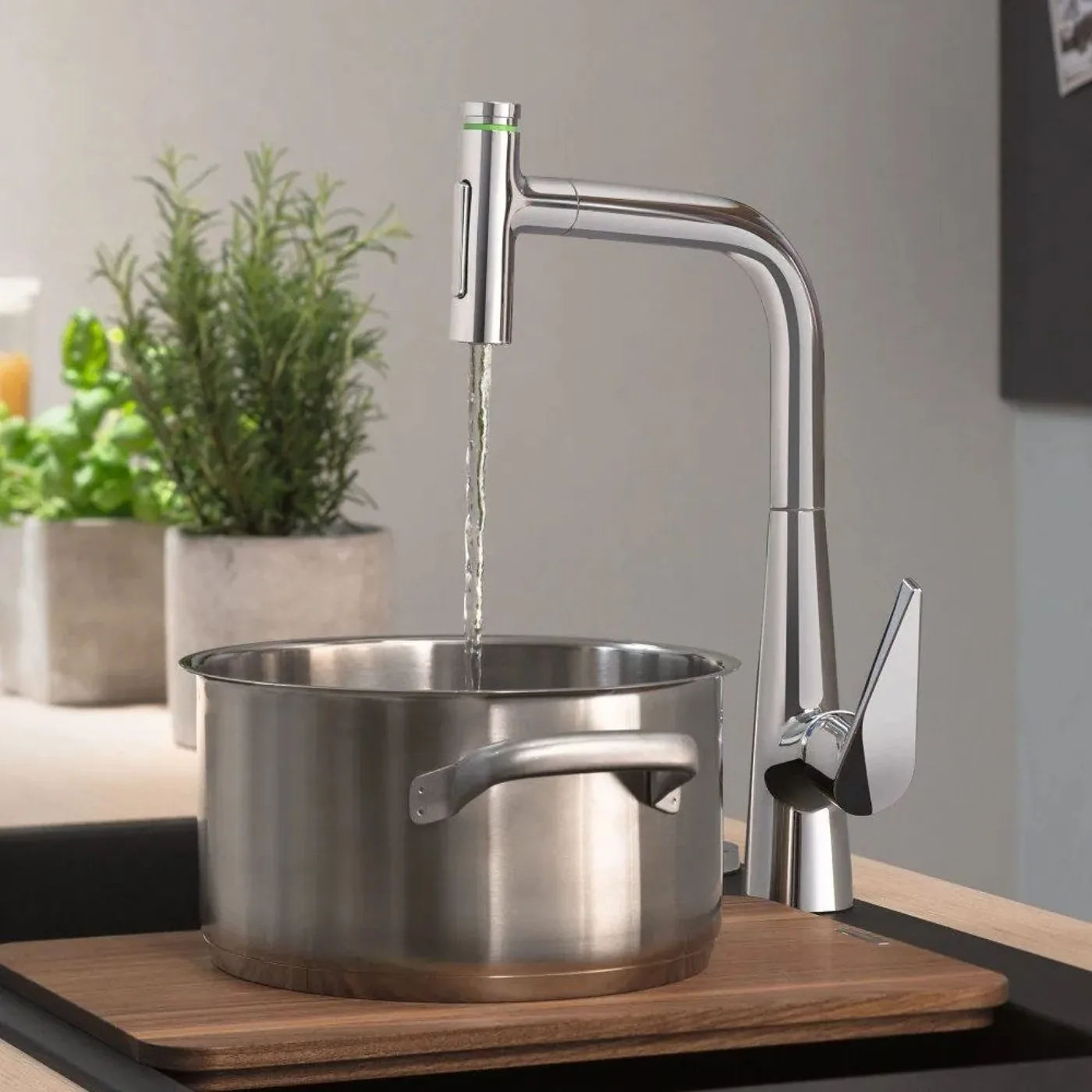 Hansgrohe Talis Select M51 slavina za sudoperu 300 sa izvlačnim tušem 2 mlaza, sBox 73867000
