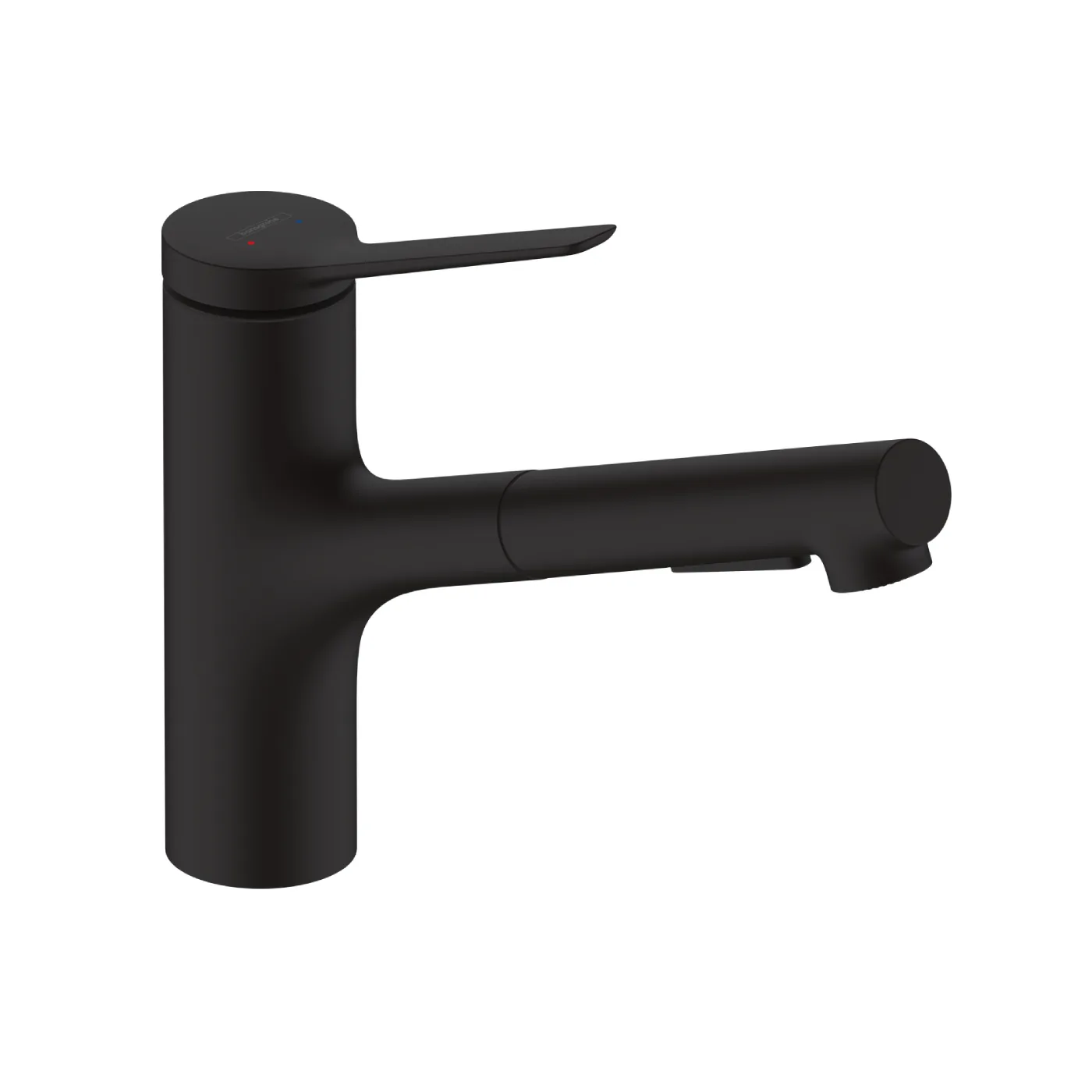 Hansgrohe Zesis M33 slavina za sudoperu 150 sa izvlačnim tušem 2 mlaza, sbox lite matt black 74803670