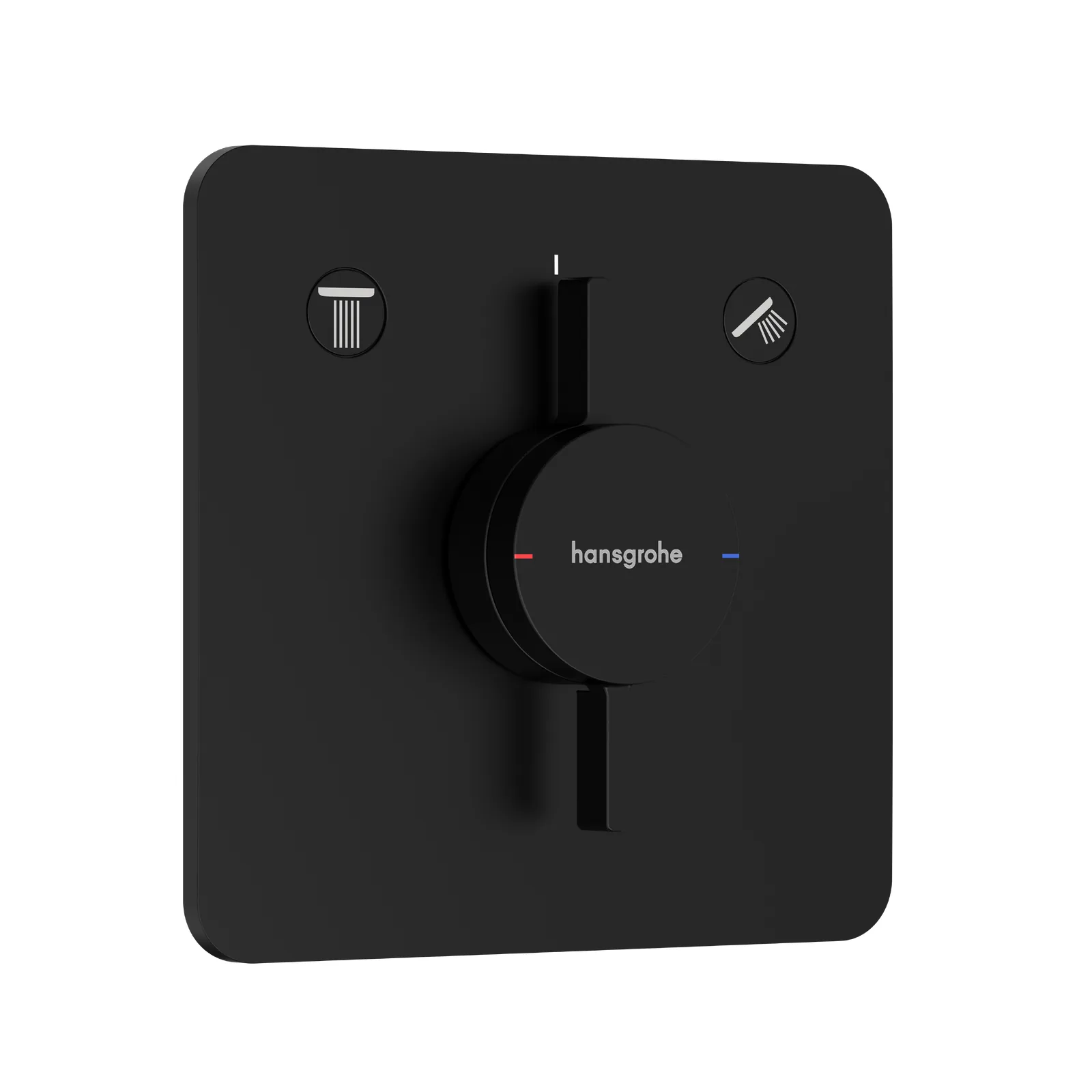 Hansgrohe Duoturn Q mešač sa prebacivačem i kontrolom protoka 2 funkcije matt black 75414670