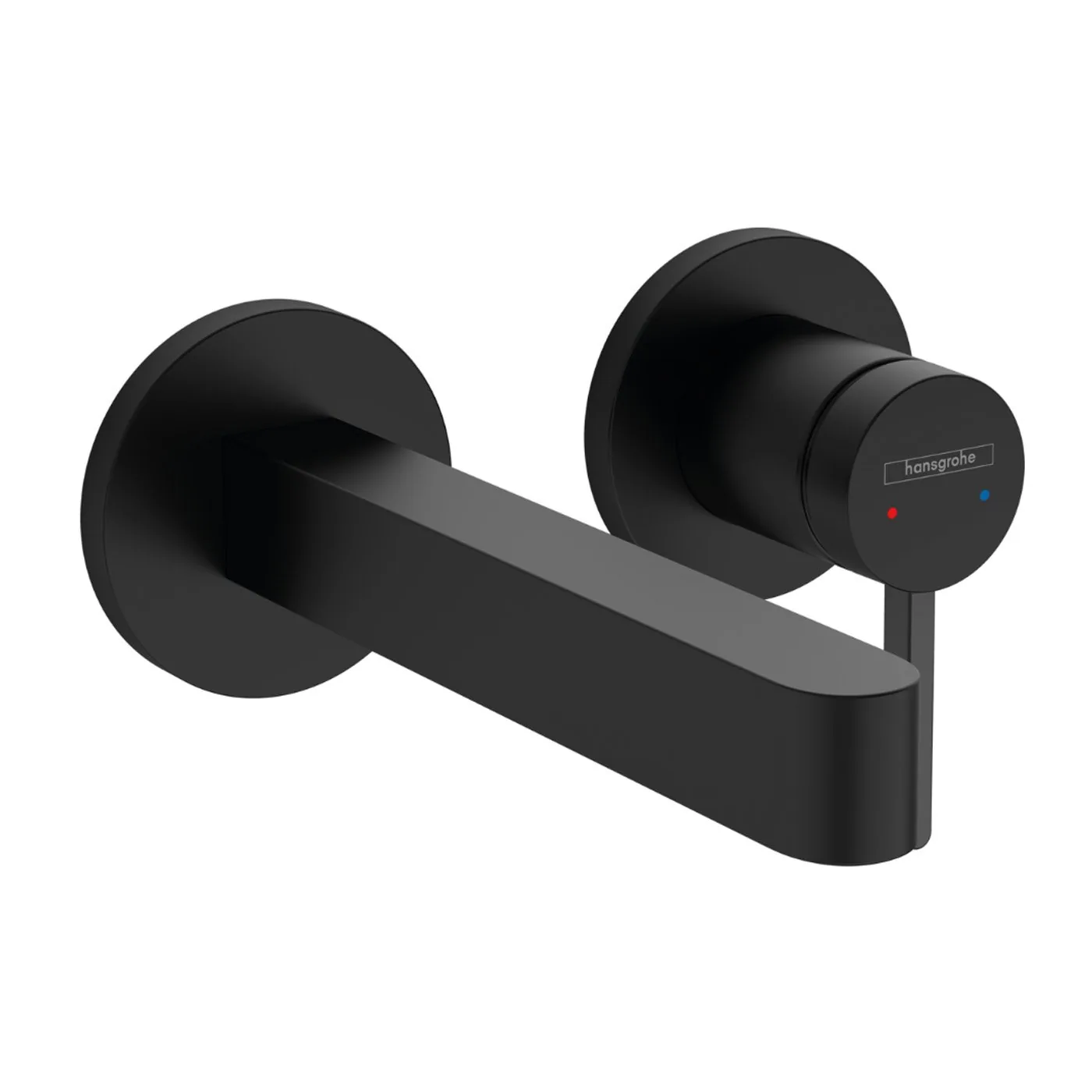 Hansgrohe Finoris zidna slavina za umivaonik 168mm matt black 76051670