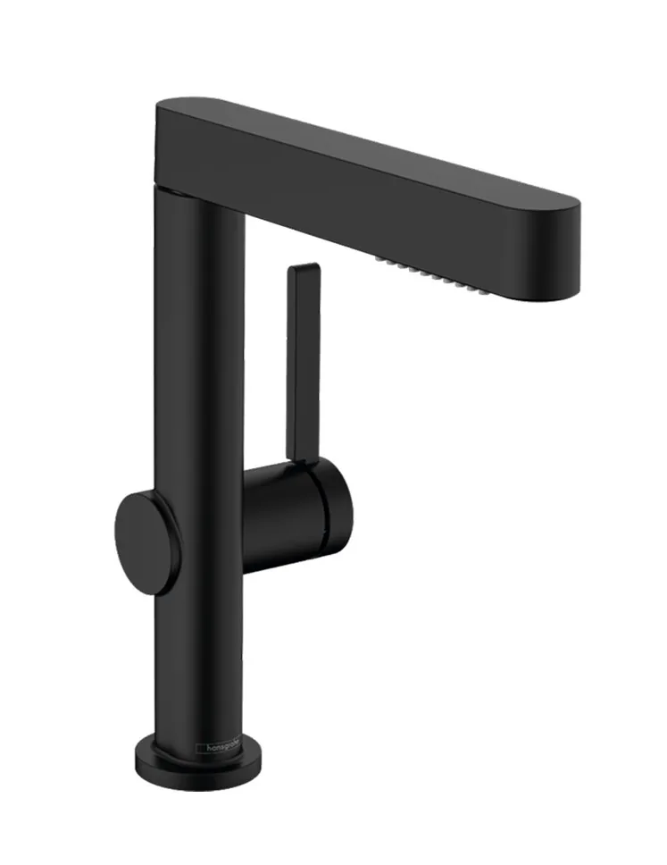 Hansgrohe Finoris 230 slavina za umivaonik sa izvlacnim tušem 2 jet matt black 76063670