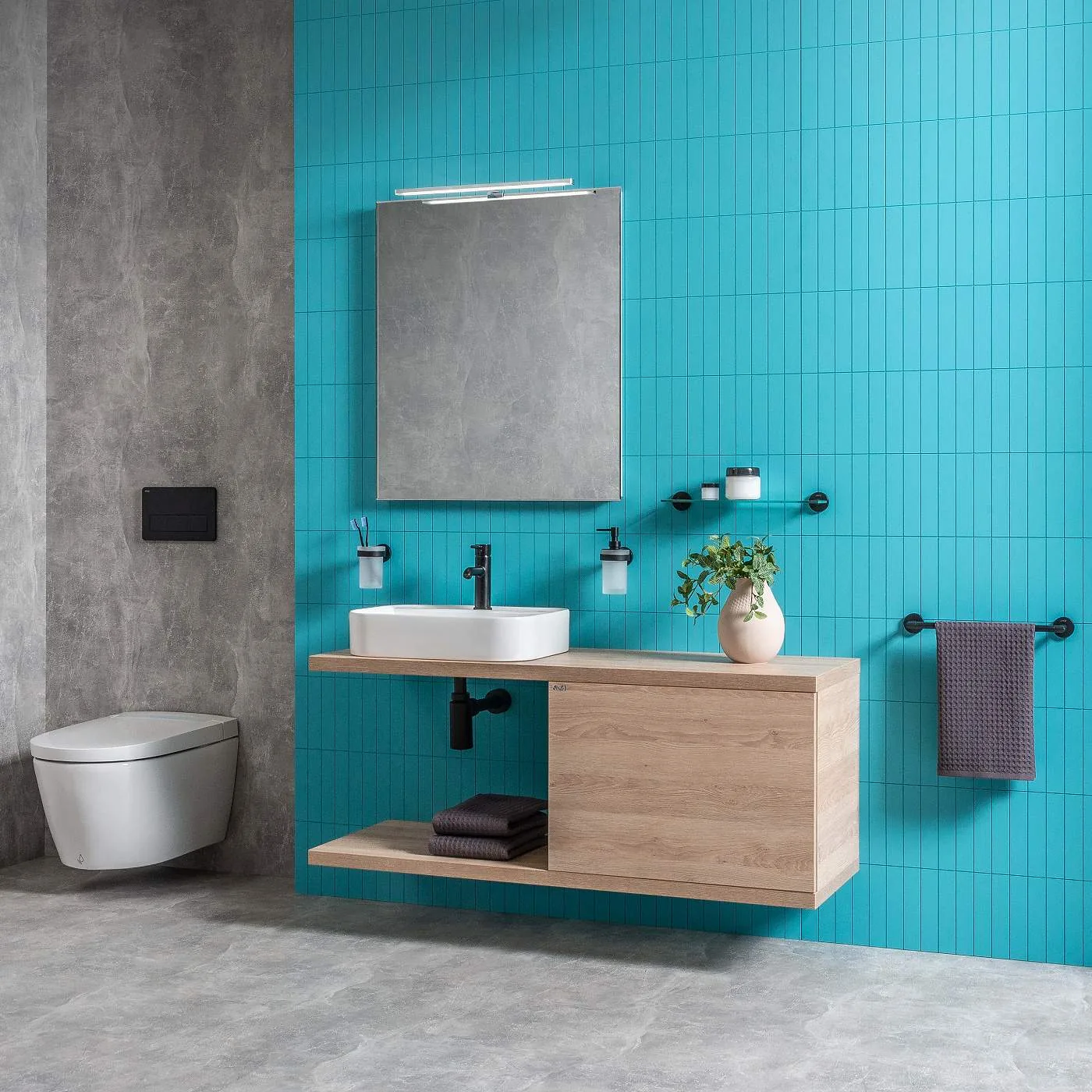 Jika Astra nadgradni lavabo 50x40cm 8.1836.2.000.111.1
