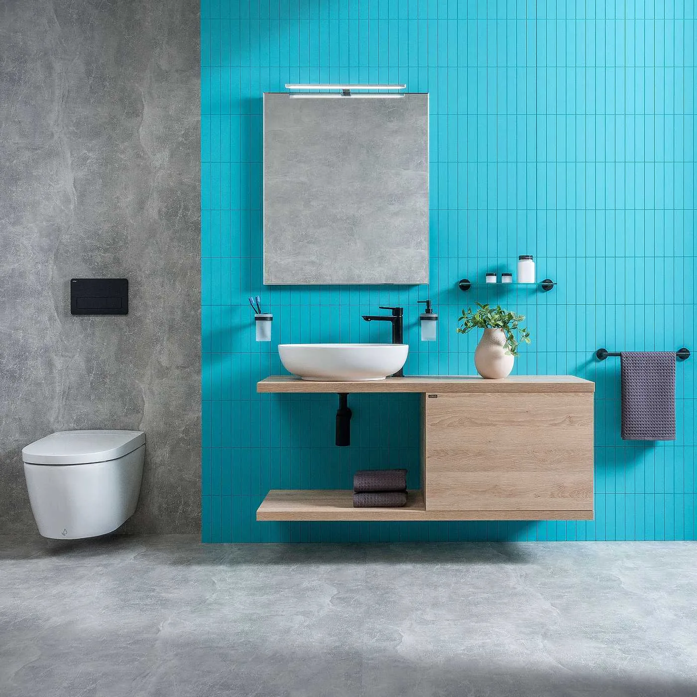 Jika Astra nadgradni lavabo 52x40cm 8.1836.4.000.112.1