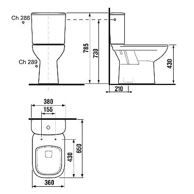 Jika Deep monoblok simplon 8.2661.7