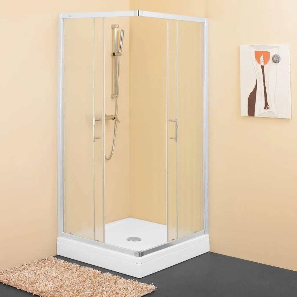 Tuš kabina Kolpa San SQ Line 70x70 Chrome četvrtasta visine 1900mm