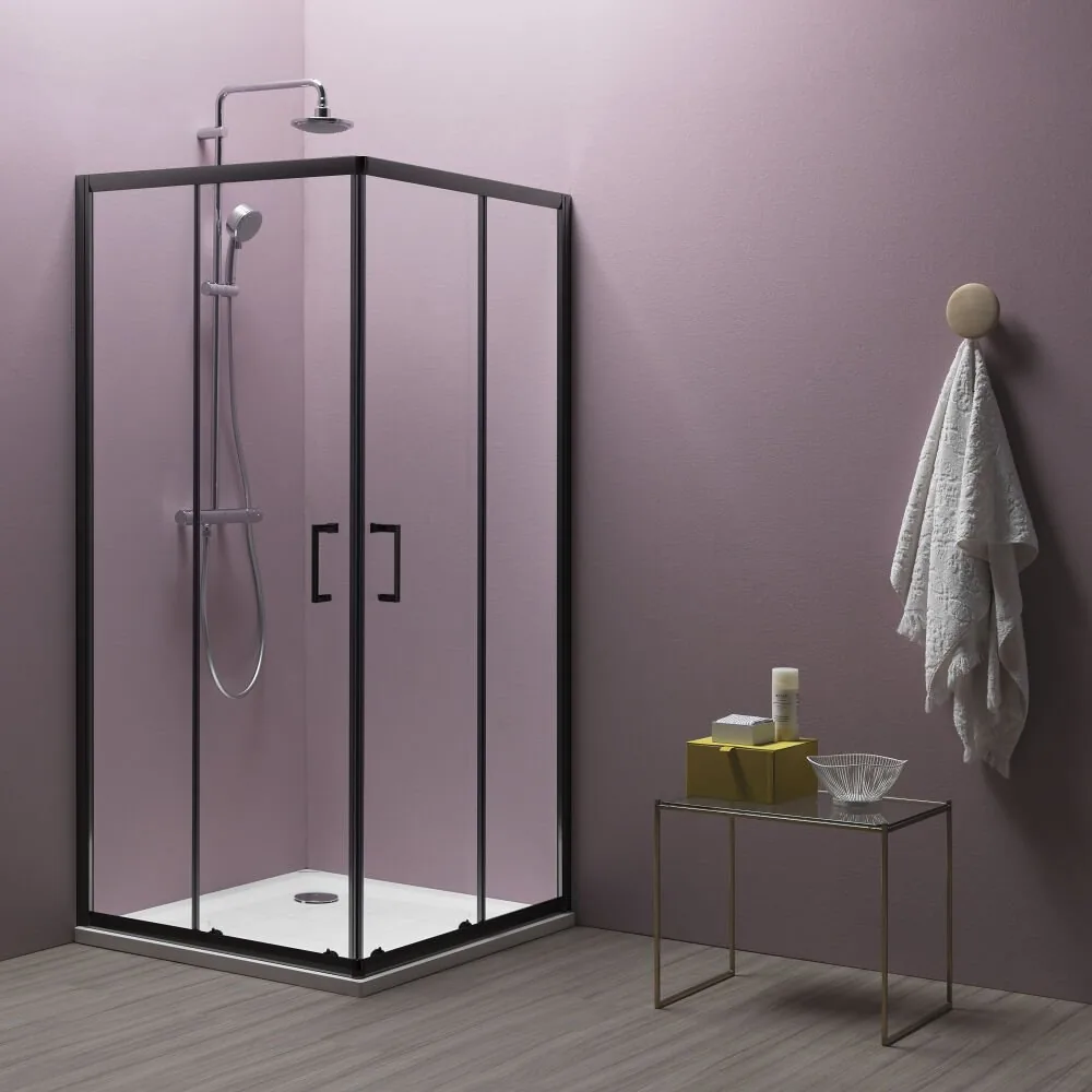 Kolpa san tuš kabina  QUAT ECO TKK 80/K BLACK