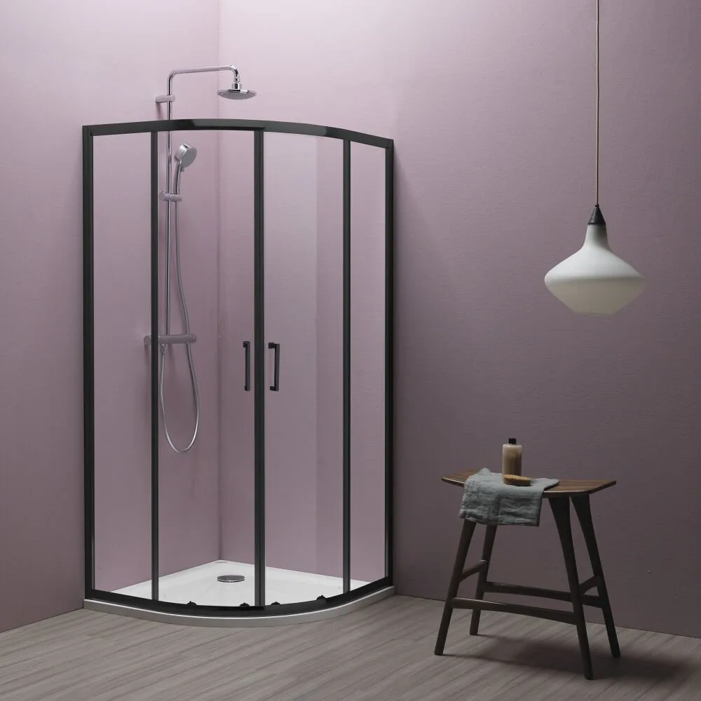 Kolpa san tuš kabina  QUAT ECO TKP 80/K BLACK